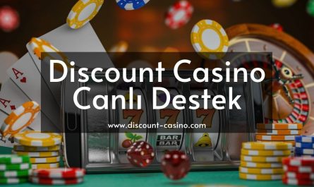 Discount Casino Canlı Destek
